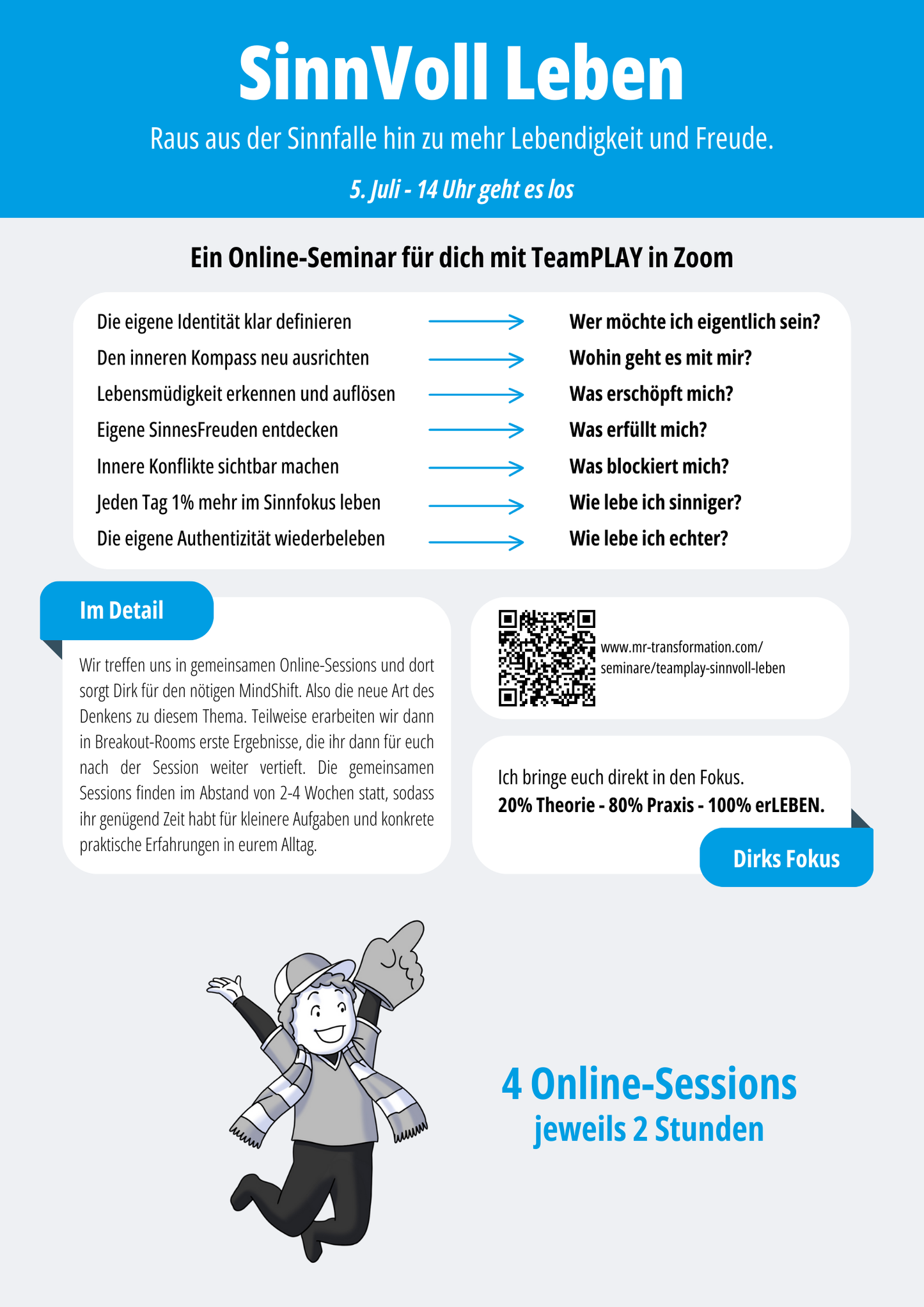 Online-Seminar: SinnVoll Leben